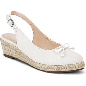 Womens Closed Toe Espadrilles Wedges Shoes Platform Slingback Mid Low Heel Canvas Bow Dress Sandals