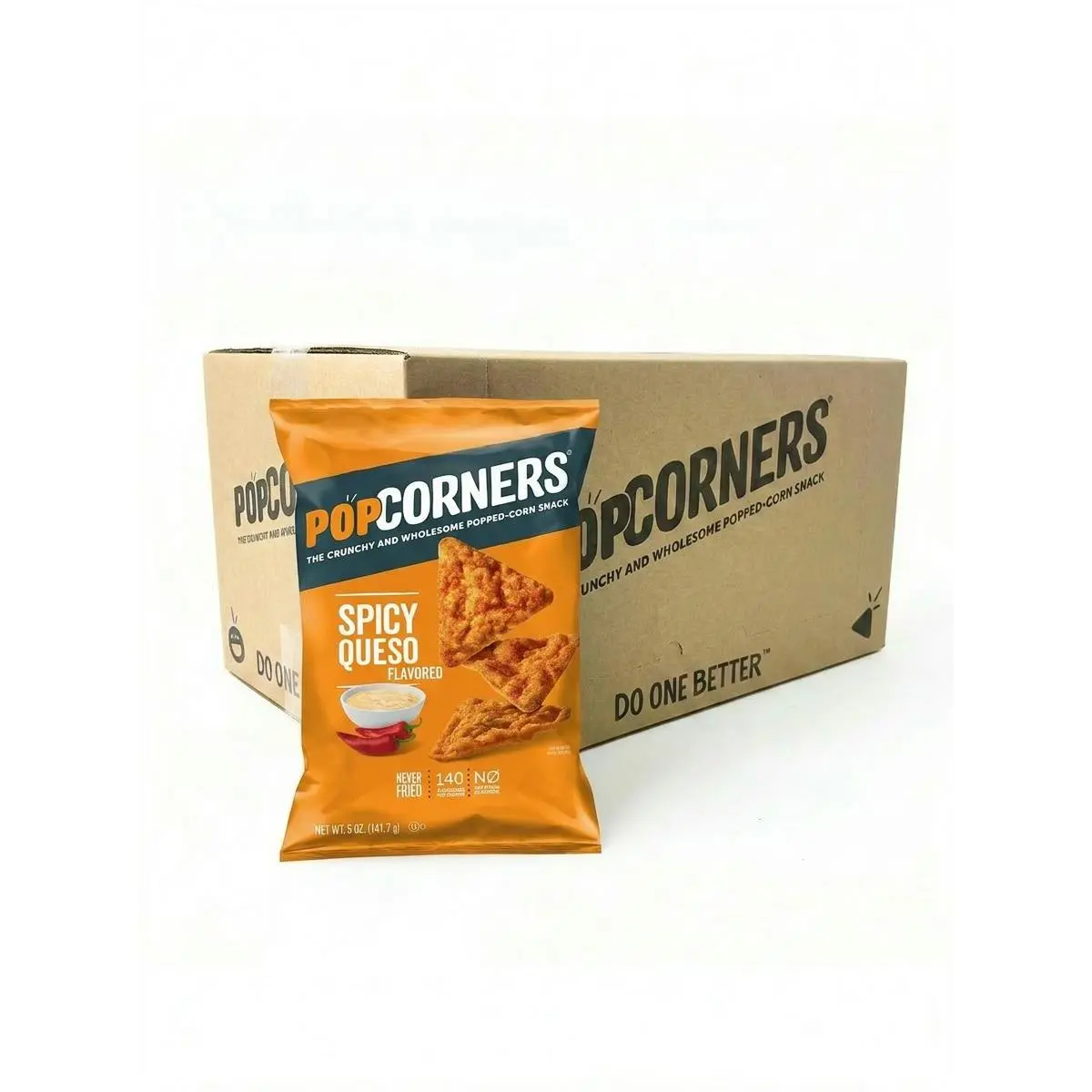 PopCorners Spicy Queso  5oz 12ct