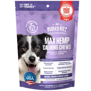 MAX Calming Chews for Dogs & Cats with Hemp Seed Oil