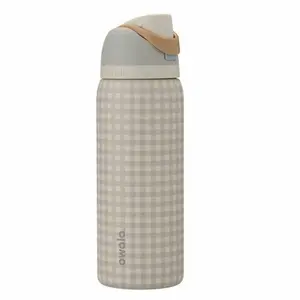 OWALA Minimalist Water Bottle 32oz Leakproof Insulated Sleek Design XL Durable High-Quality Construction for School Work Sports Travel - Lid, Drinkware