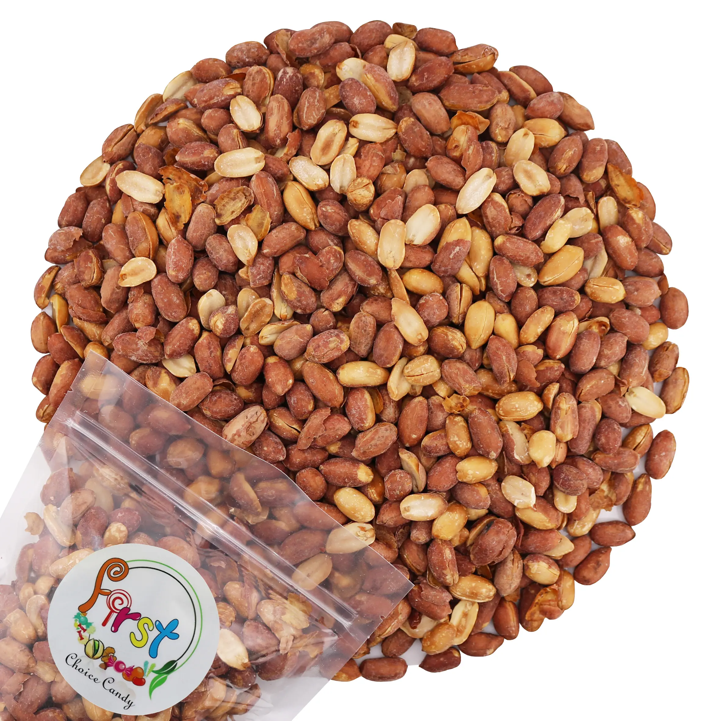ROASTED & SALTED RED SKIN PEANUTS 1 LB BAG ROASTED & SALTED RED SKIN PEANUTS 1 LB BAG