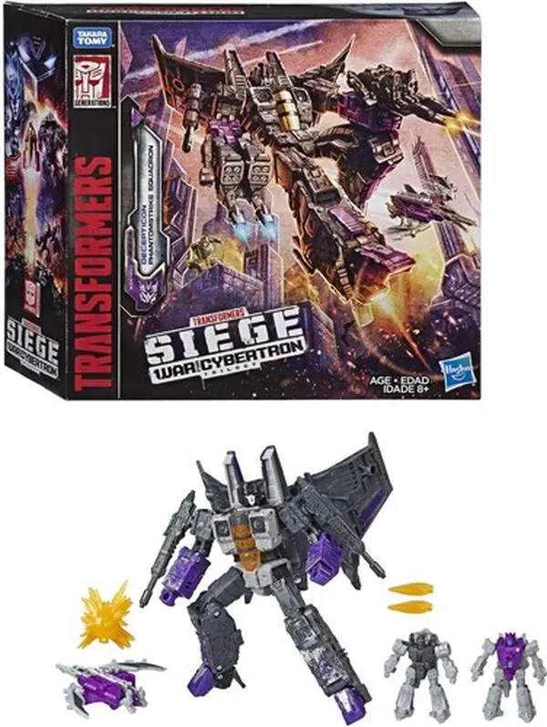 Transformers: War for Cybertron - Seige - Voyager Class WFC-S27 Decepticon Phantomstrike Squadron 4-Pack - Final Strike figurine/statue Series: Part 2  [COLLECTIBLES] Action figurine/statue, Collectible