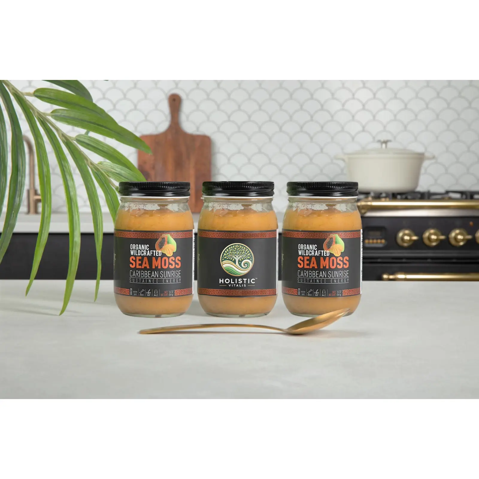 Caribbean Sunrise Sea Moss Gel Trio