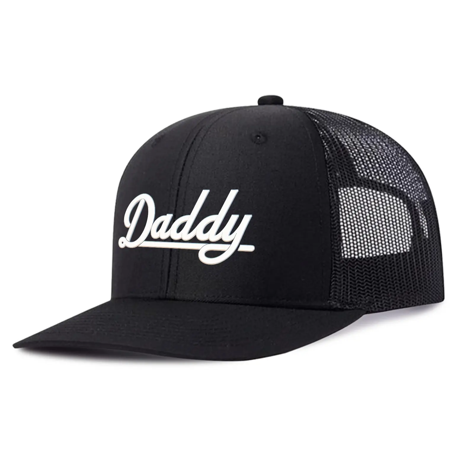Daddy Trucker Hat I Adjustable MeshSnapback Baseball Cap for Men & Women