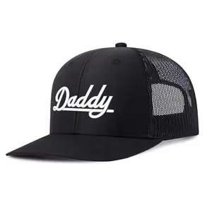 Daddy Trucker Hat I Adjustable MeshSnapback Baseball Cap for Men & Women