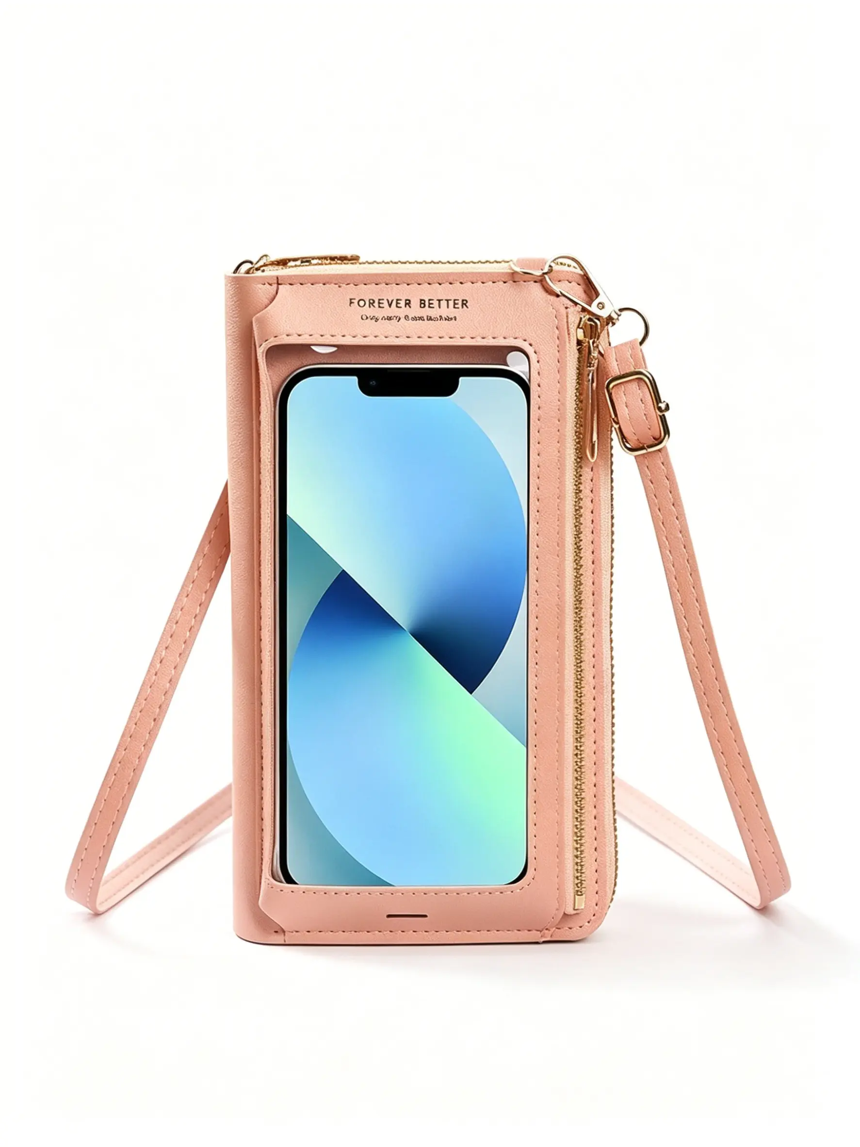Multifunctional Fashion Touch Screen Phone Wallet, Crossbody Bags for Women, Mini Shoulder Wallet, Card Holder, Daily Use Handbag, Crossbody Purse, Fashionable Purse, Fashion Purses