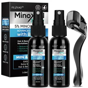 5% Minoxidil for Men Hair Loss Treatment, Minoxidil for Women Hair Growth Spray, For Men & Women, Supports Thinning Hair, With Biotin, Easy Daily Application (60ml)