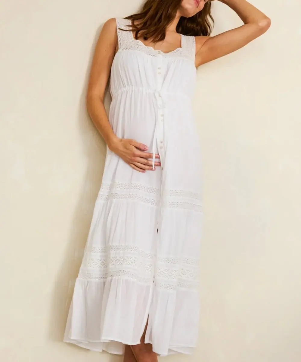 HATCH: The Bianca Dress (White)