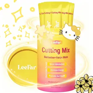 LeeFar Cutting Mix powder Berberine+Yerba Mate, 30 Sticks