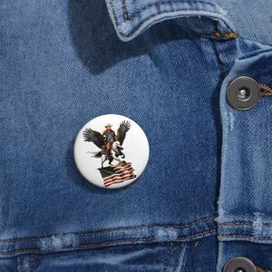 Cowboy Trump Eagle Pin