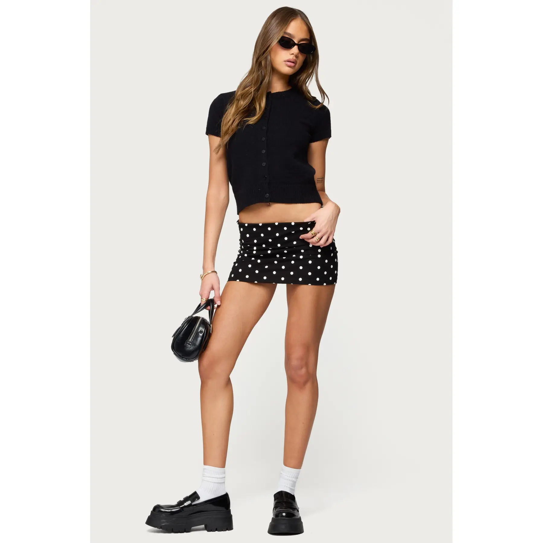 Aisha Low Rise Mini Skirt Aisha Low Rise Mini Skirt