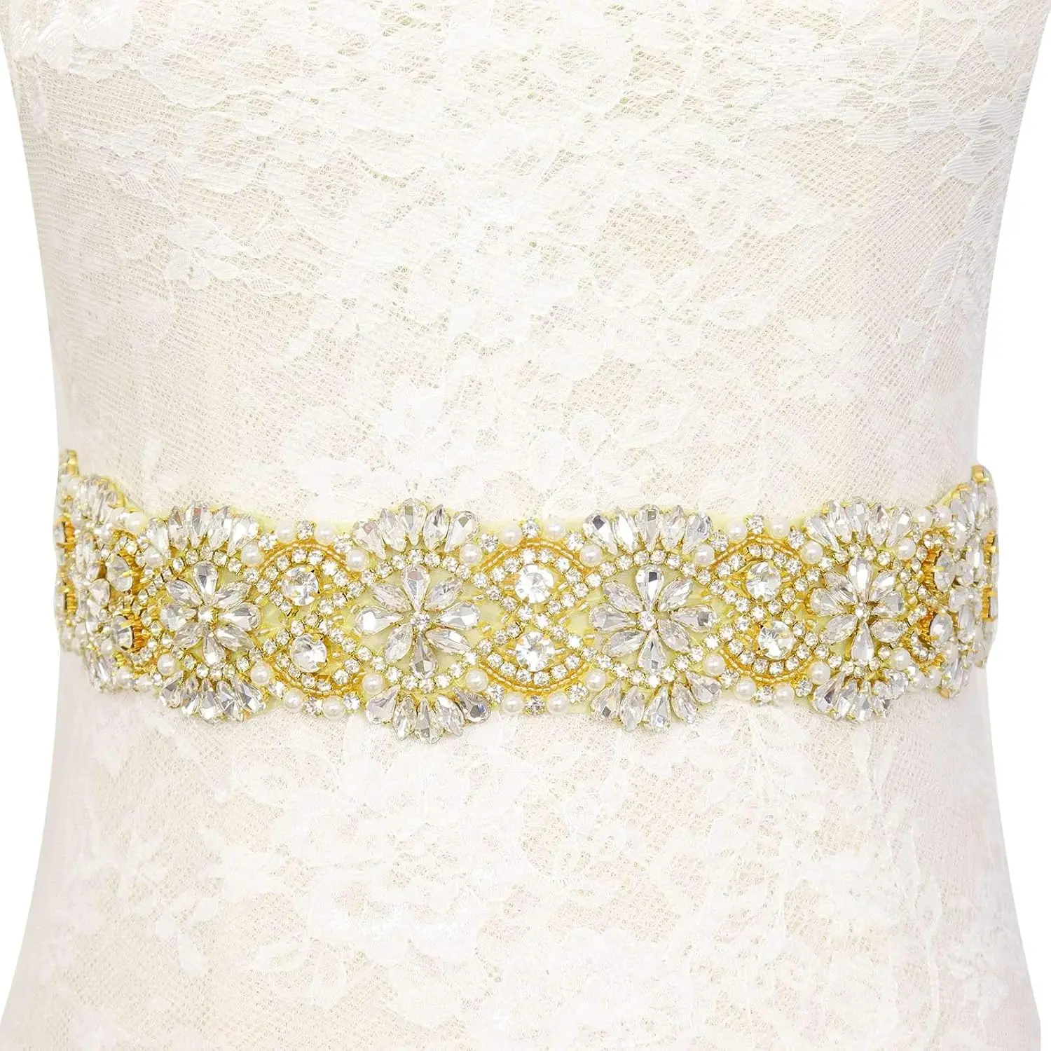 Wedding Belt Rhinestone Belt Bridal Wedding Dress Sash Trim Rhinestone Applique Dress Belt Crystal Sash Accessories