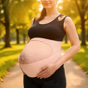 Pregnant Women Prepartum Invisible Belly Support Belt Mid to Late Pregnancy Large Belly Support Belt Thin Style