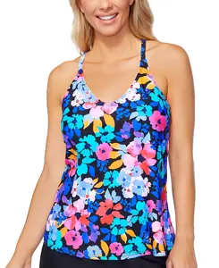 Island Escape T-Back Underwire Tankini Top