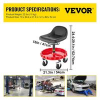 300lbs - Adjustable 18-23'' - Black