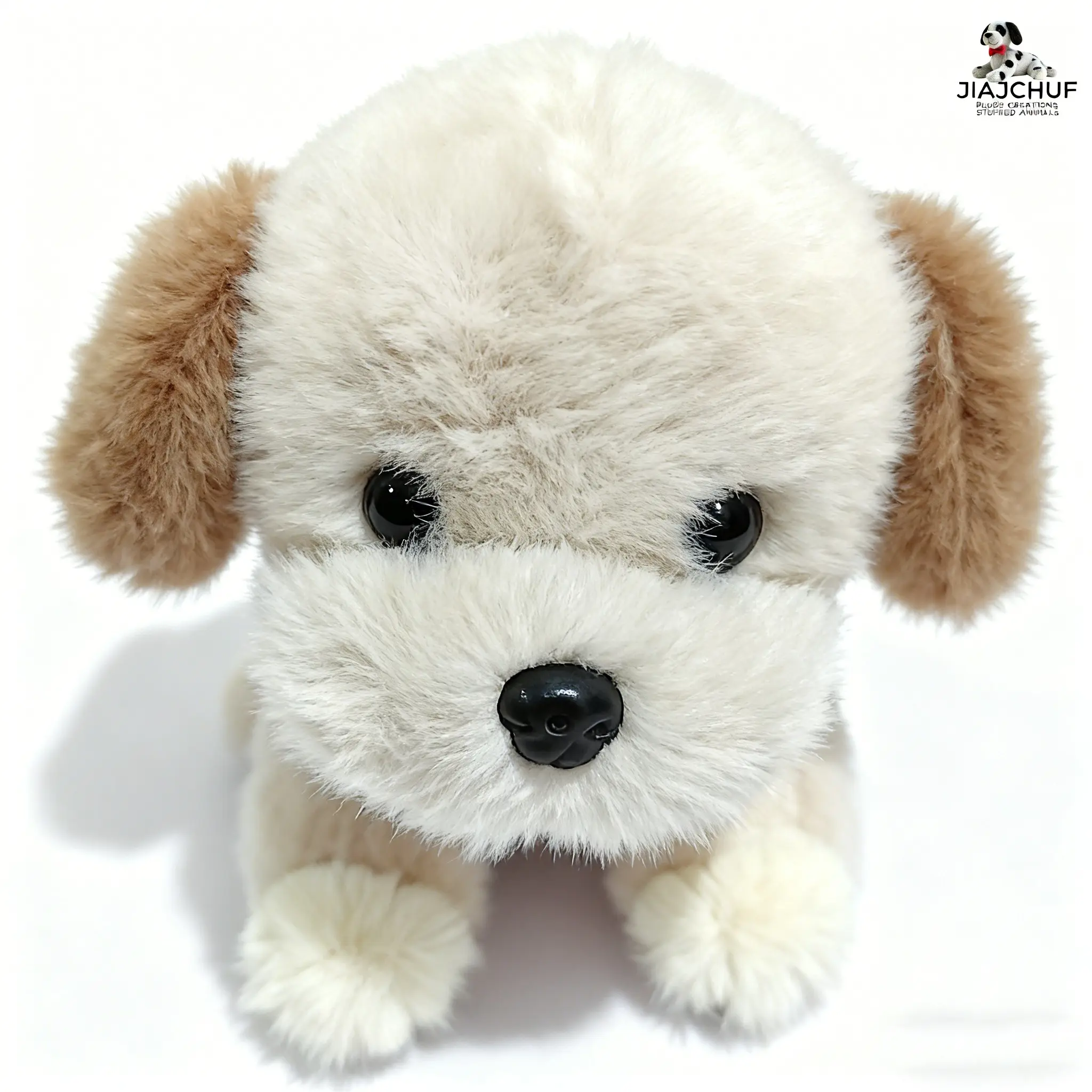 JIAJCHUF, Pocket Mini Soft Stuffed Plush Dog Toy, Palm Pals Soft