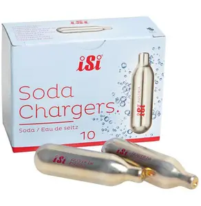 Isi CO2 SODA Chargers for Soda Siphon box of 10