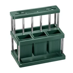 Luxurious kitchen draining chopstick and knife holder, high-end and stylish knife holder, kitchen shelf, multifunctional aesthetic chopstick holder for countertop, integrated household knife holder with knife storage box