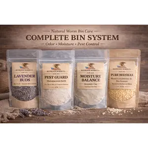 Worm Bin Essentials Kit – Keep Your Bin Balanced Naturally