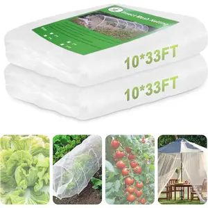 Ultra-Fine Mesh Netting for Gardens, Providing a Protective Barrier Against Pests Like Birds And Mosquitoes, Suitable for Covering Vegetables, Fruits, Flowers, And Crops in Greenhouses, Raised Beds, And Patios