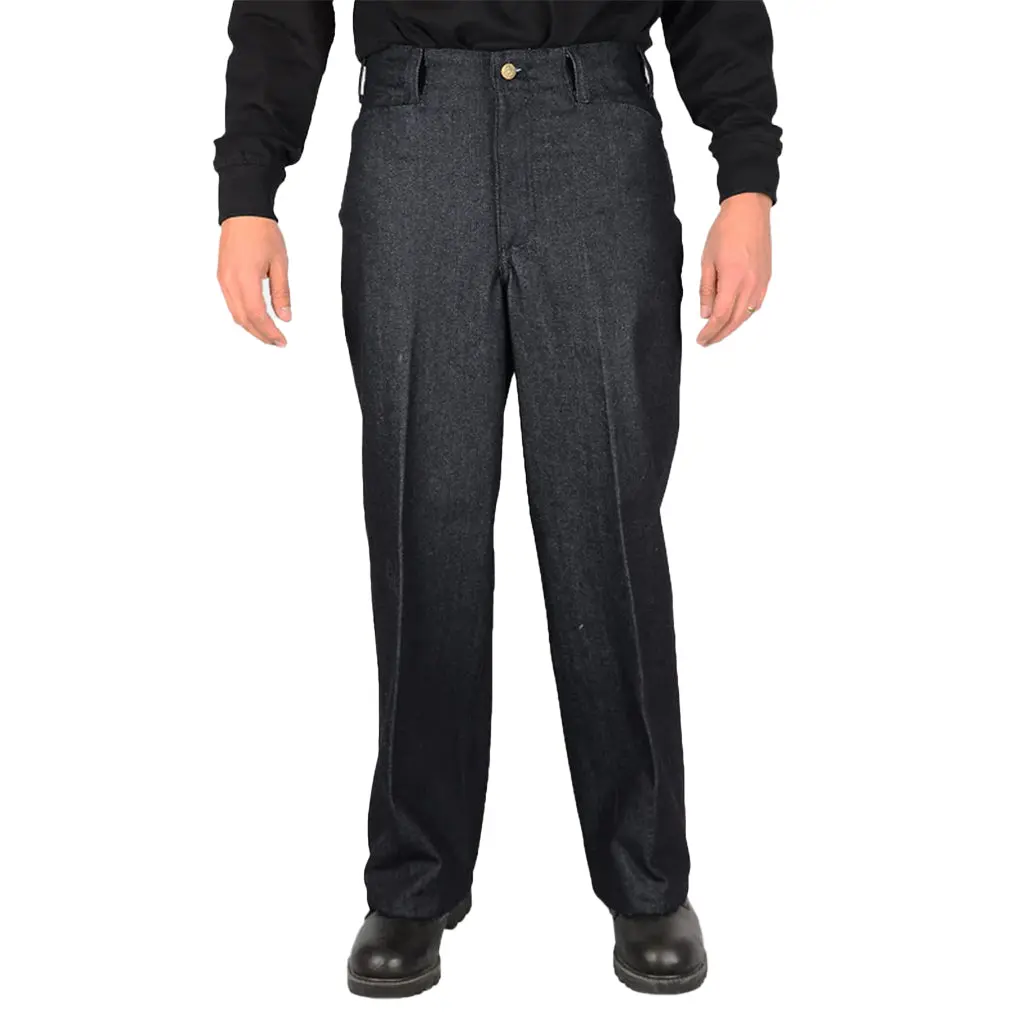 Ben Davis Men's Gorilla Cut 100% Cotton Midweight Denim Pants, Loose Fit, Plain Design, Custom Button-Zip Fly, Functional Pockets, Ankle-Length Trouser, Multi-Size All-Seasons Casual Streetwear Button Men's Jeans