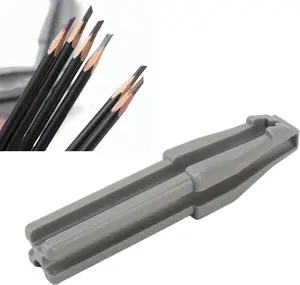 1PC 4-in-1 Waterproof Eyebrow Pencil Sharpener for Makeup Tools - Duckbill-Shape Cosmetic Sharpener, 13x2x2cm