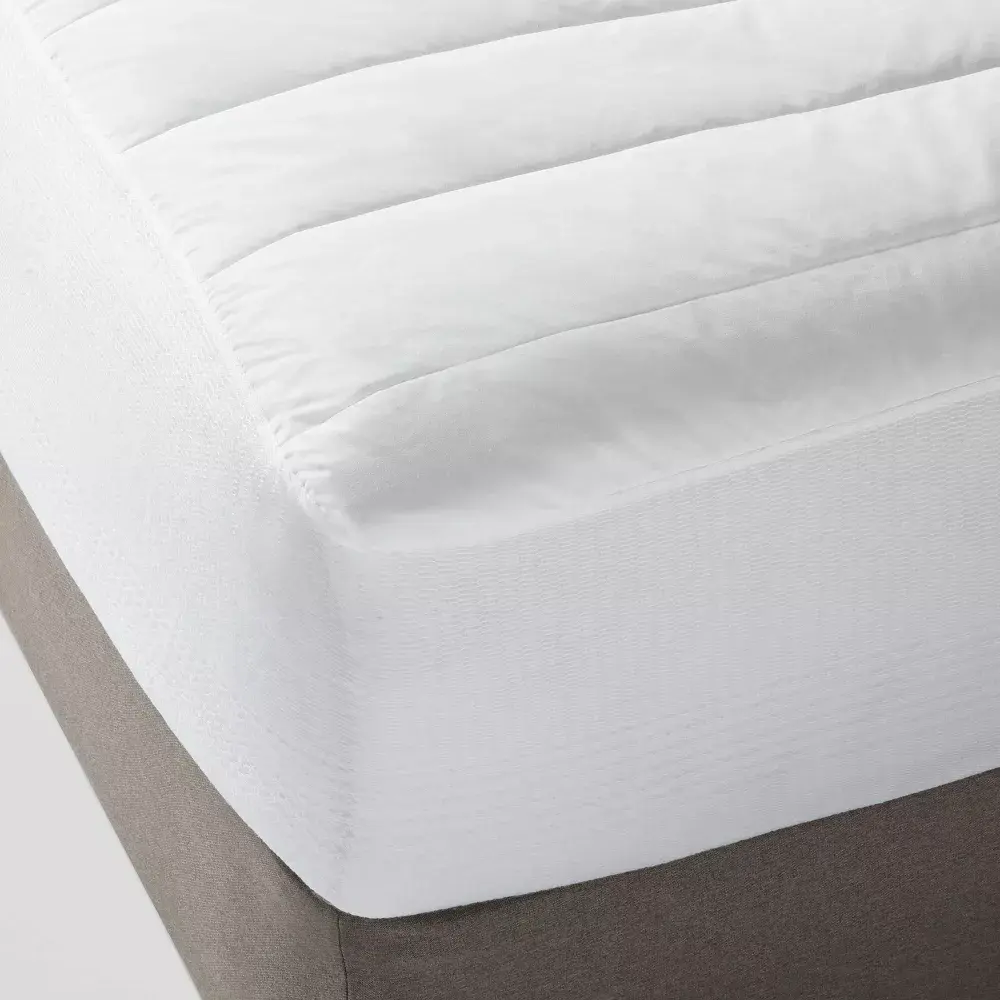 Full Performance Mattress Pad - Threshold: Hypoallergenic Quilted Waterproof OEKO-TEX Certified