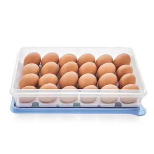 Tupperware Snack-Stor Large Rectangular Food Storage Container with 3 Egg Inserts - Leakproof for Easy Storage and Use