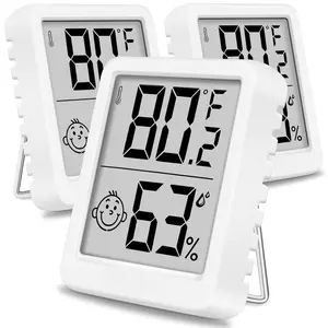 Indoor Humidity Meter Hygrometer 3Pack, Room Thermometer for Accurate Room Temperature , Digital Hygrometer with Indoor Thermometer for ,  , and Humidity Sensor  Comfort