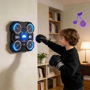 Smart Boxing Machine for Kids Aged 3+, Parent-Child Interactive Fitness Toy, Easy Installation, Home Stress Relief, Includes Punch Mitts