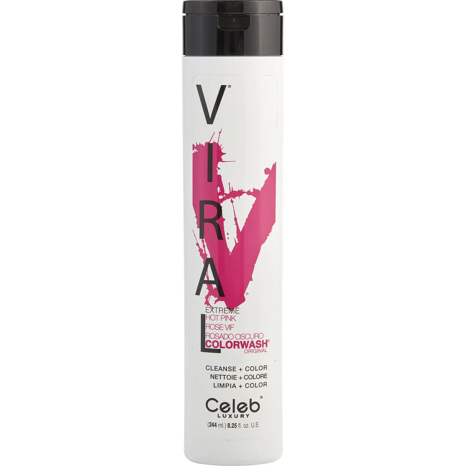 Celeb Luxury By Celeb Luxury Viral Colorwash Extreme Hot Pink For Unisex Celeb Luxury By Celeb Luxury Viral Colorwash Extreme Hot Pink For Unisex
