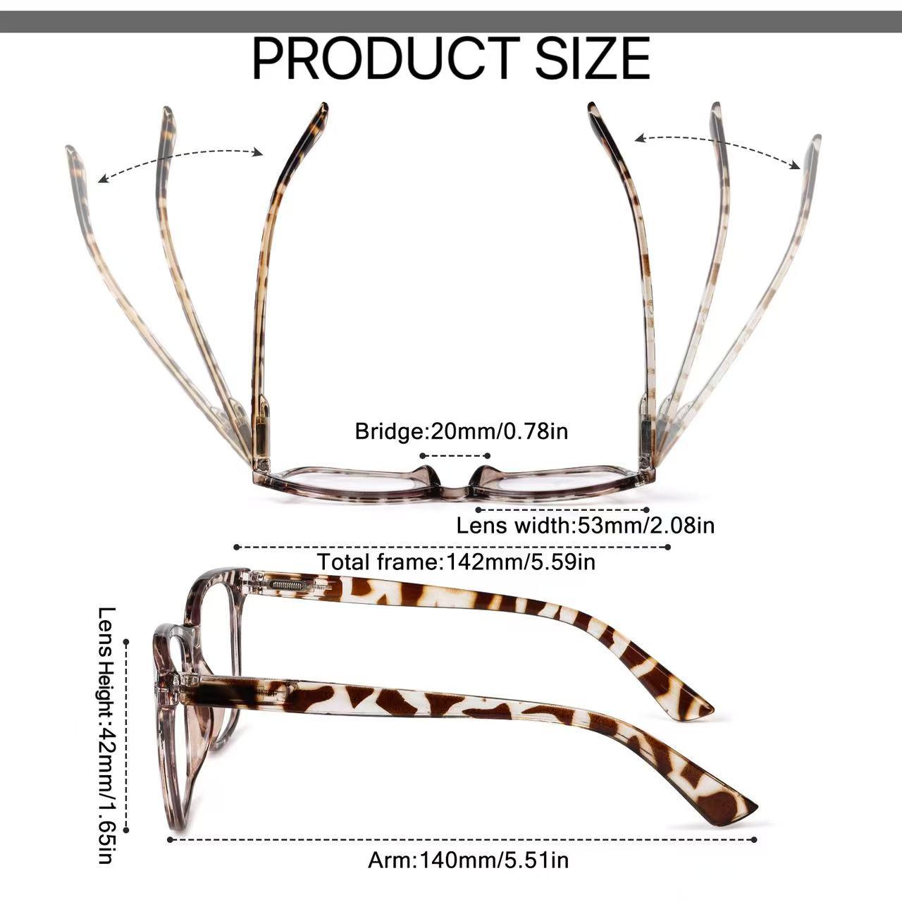 JOSCHOO 2 Pack Blue Light Glasses - Advanced Blue Light Blocking Computer Glasses - Screen Fatigue & UV Protection Blue Blockers for Women Men