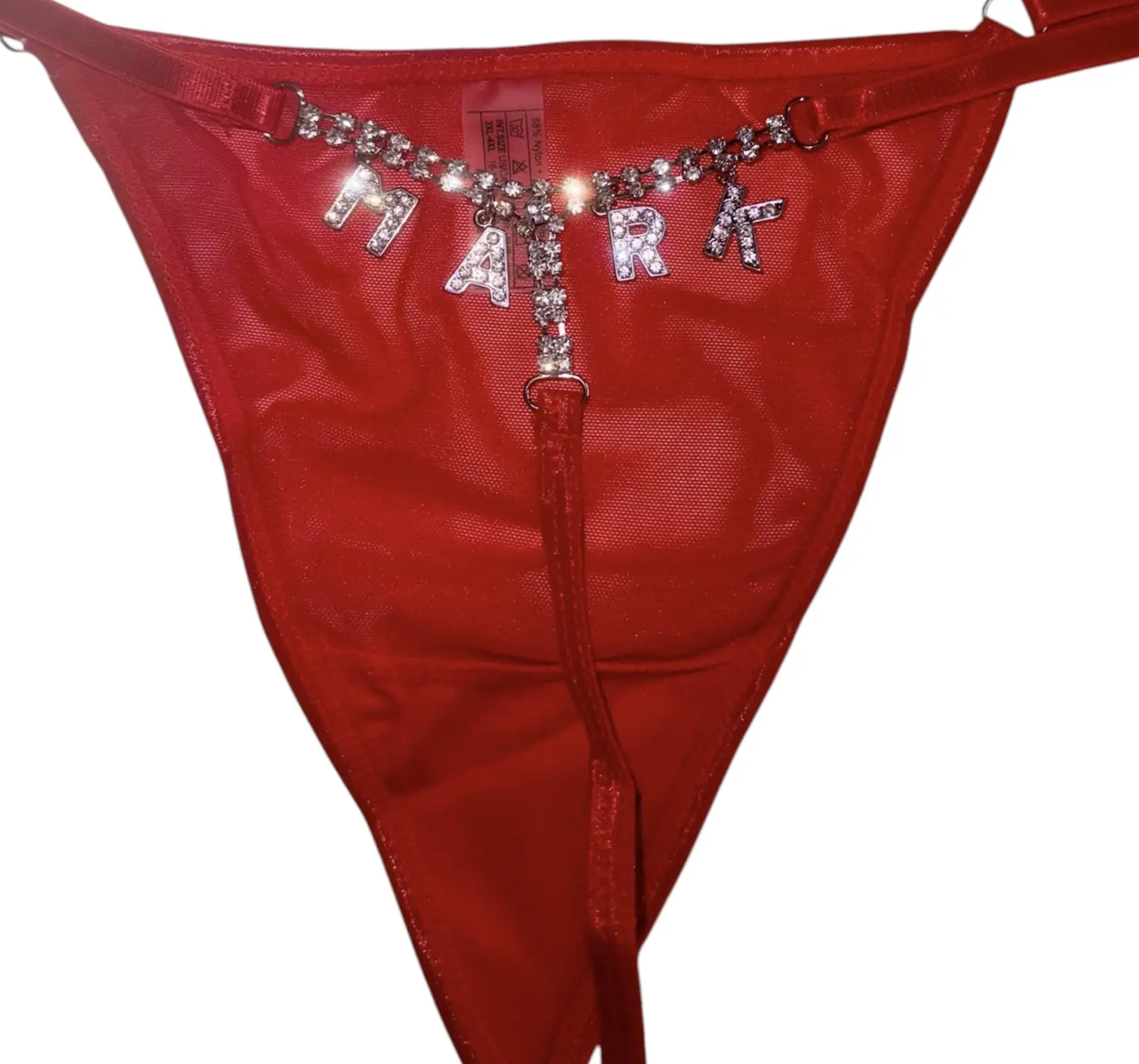 Custom Personalized Thong | DEVOIR Lingerie Love