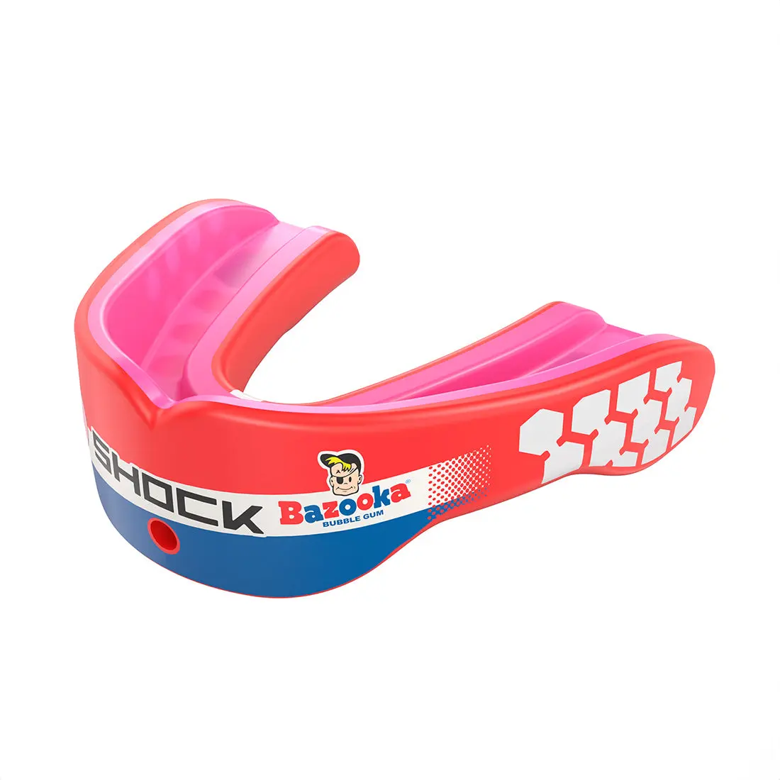 Shock Doctor Gel Max Power Bazooka Combat Sports Mouthguard, Sports Protection Gear with Bisphenol A (BPA)-Free Build, Gel-Fit Technology & Custom Molds, Reinforced Inner Grid, Shields Teeth And Jaw, Shock Frame