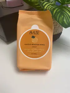 AMUSE MAKEUP REMOVER WIPES APRICOT