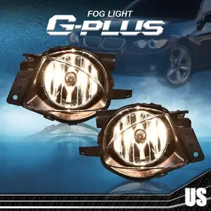 1Pair Clear Lens Fog Lights Lamps Fit For 06-08 BMW E90 325i 328i 330i 335i
