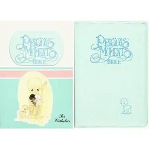 USED-Precious Moments Bible for Catholics (Today's English Version/blue-mist leather) by Thomas Nelson Publishers (Paperback)