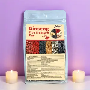 Kidney Tea Formula, Ginseng Six Treasures Tea Organic Kidney Cleanse Tea, Traditional Kidney Cleansing Tea for Men & Women,Christmas gift,Recommend to a friend Herbal Alkaline Natural-TikTokShopBlackFriday