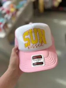 Sunkissed Light Pink Foam Trucker Hat