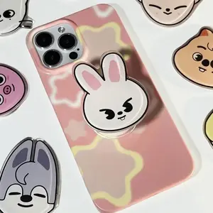 Leebit KPOP SKZ00 Phone Grip Holder Stand Mount Magnetic Cute Magsafe Popsocket Series for iPhone MagSafe Cases & Kindle Grips Secure Stylish Expanding Phone Grip