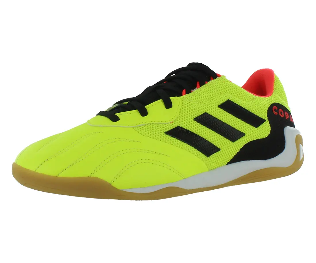 Adidas Copa Sense.3 Unisex Shoes for Indoor Futsal, Synthetic Sala Footwear with a Non-Marking Rubber Sole, Futsal Shoes, Mens/Womens Fits