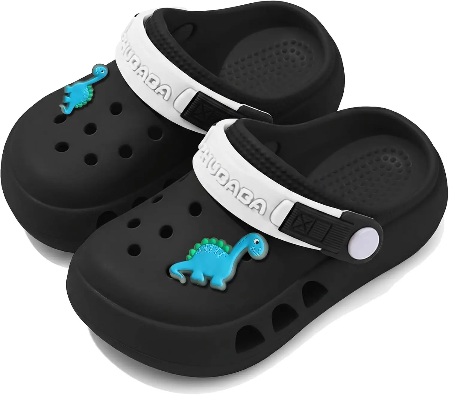 Kids Toddler Clogs Boys Girls Dinosaur Slip on Slides Sandals Summer Beach Pool Outdoor Water Shoes Shower Slippers Garden Clogs