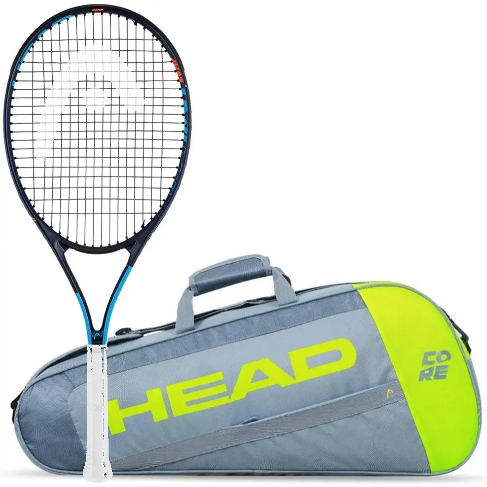 Head Ti Instinct Comp Tennis Racquet Bundled w a Core 3R Pro Tennis Bag