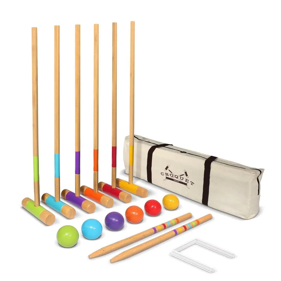 Premium Croquet Lawn Game Set Premium Croquet Lawn Game Set