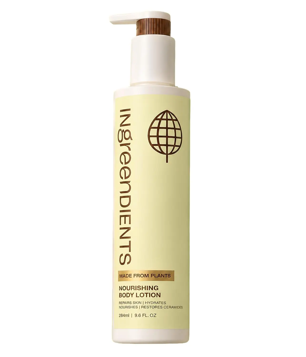 Ingreendients Hand & Body Lotion With Organic Cocoa Butter & Shea Butter - With Ceramides, Moisturizes and Rejuvenates Skin, Natural, Non Toxic, Vegan