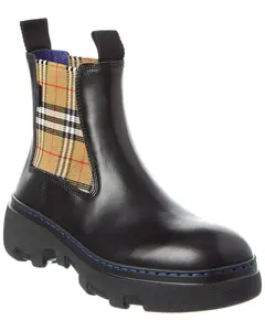 DNU PACK Burberry Leather Chelsea Boot