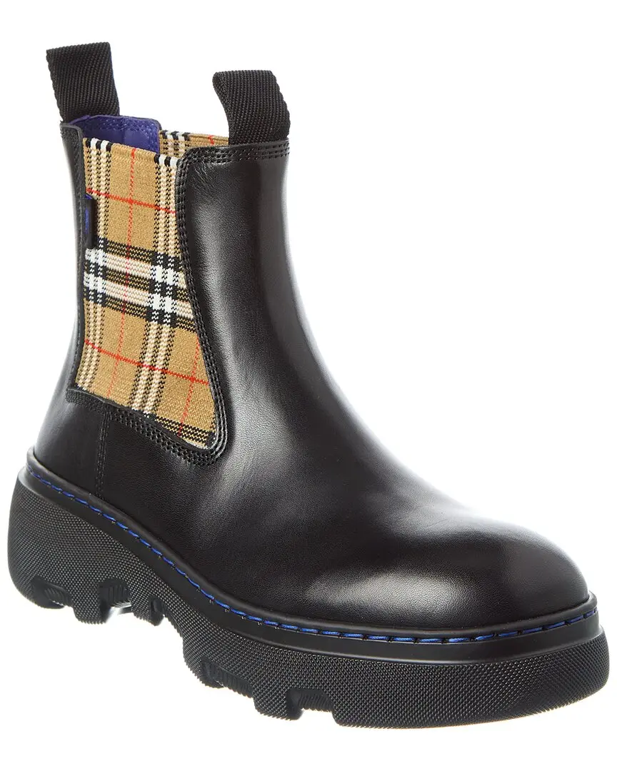 Burberry Leather Chelsea Boot
