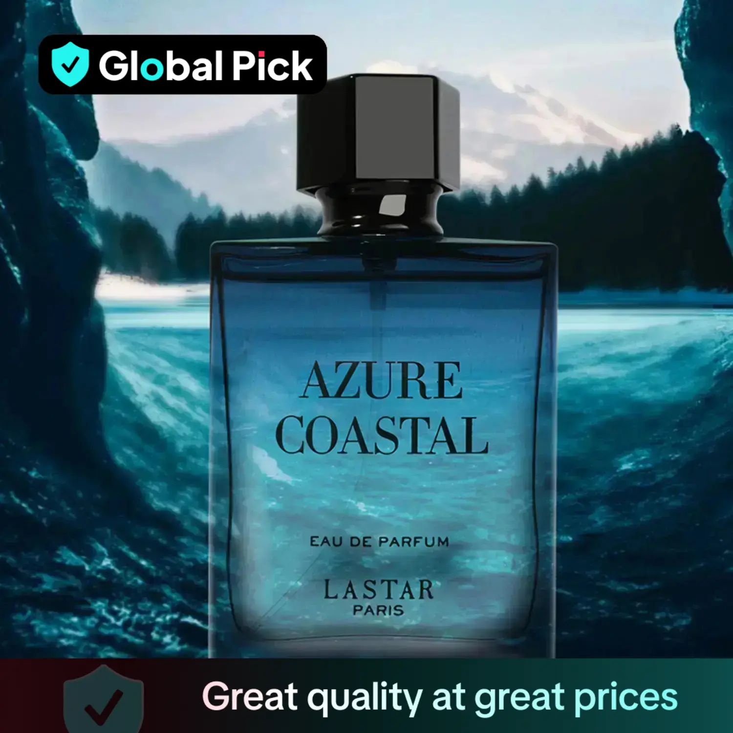 Men's Business Scented Perfume, 3-4 Hours Long Lasting Fragrance for Gift, Ocean Fragrance for Men, Refreshing Perfume for Daily Use, Best Summer Frag