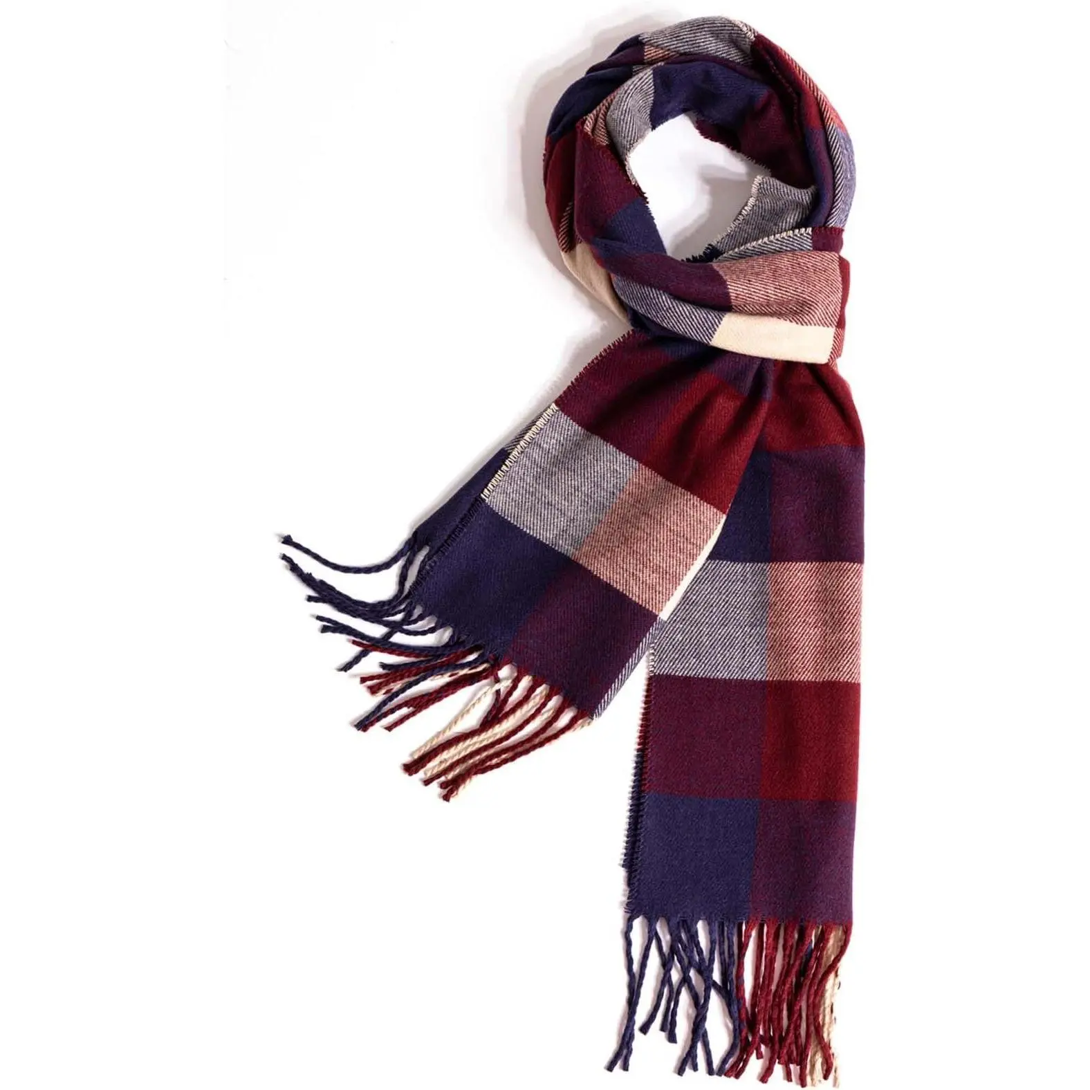 Red Navy Ivory