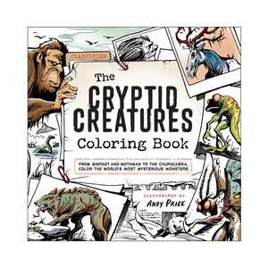 The Cryptid Creatures Coloring Book